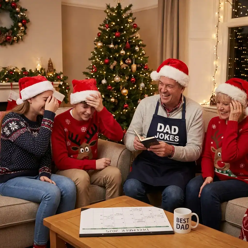We Love Christmas dad jokes 2025