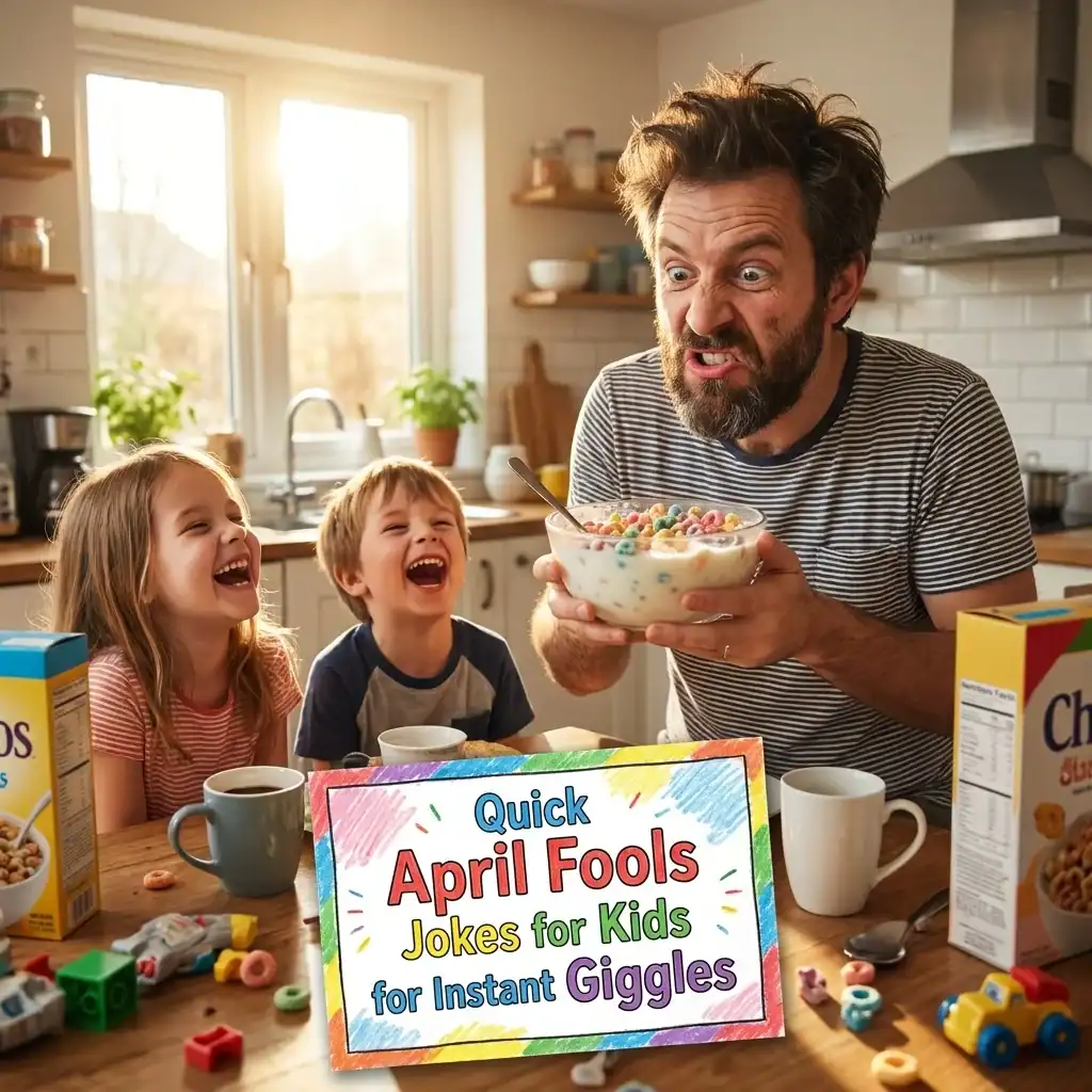 Quick April Fools Jokes for Kids for Instant Giggles