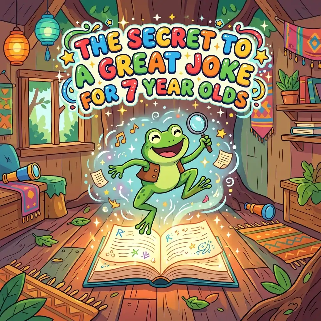 The Secret to a Great Joke for kids