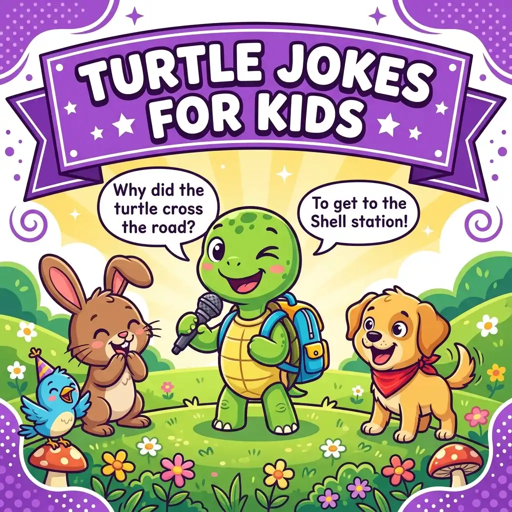 funny Jokes of Turtle for Kids