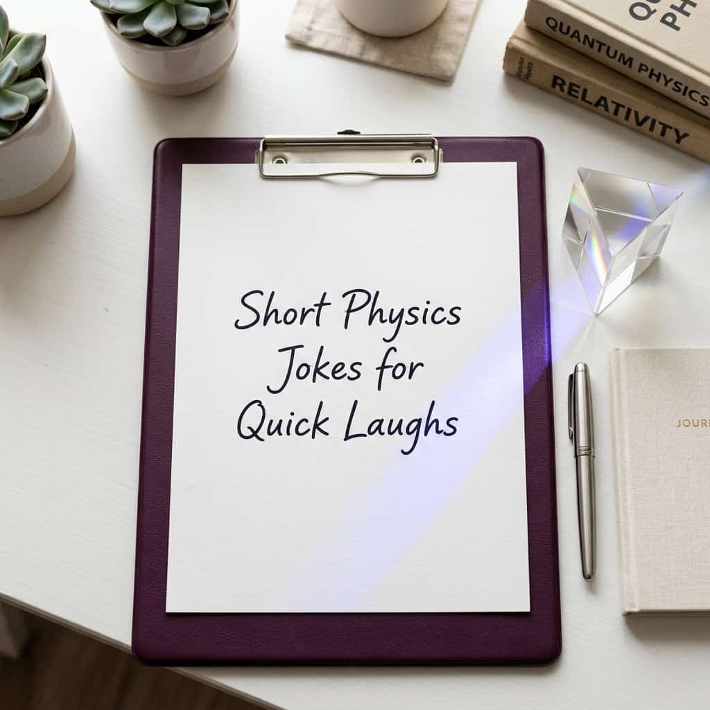 Short Physics Jokes for Quick Laughs