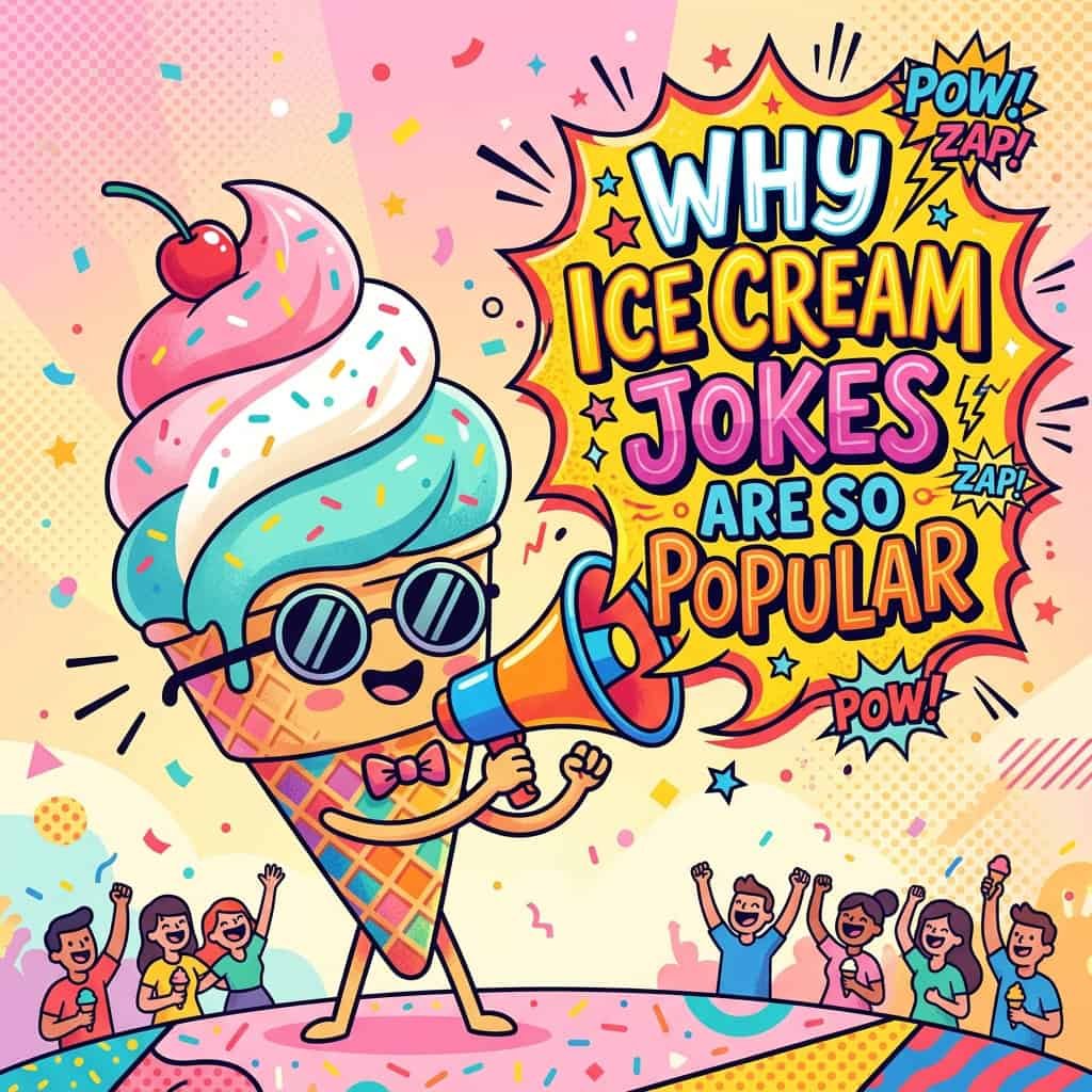 Why Ice Cream Jokes Are So Popular