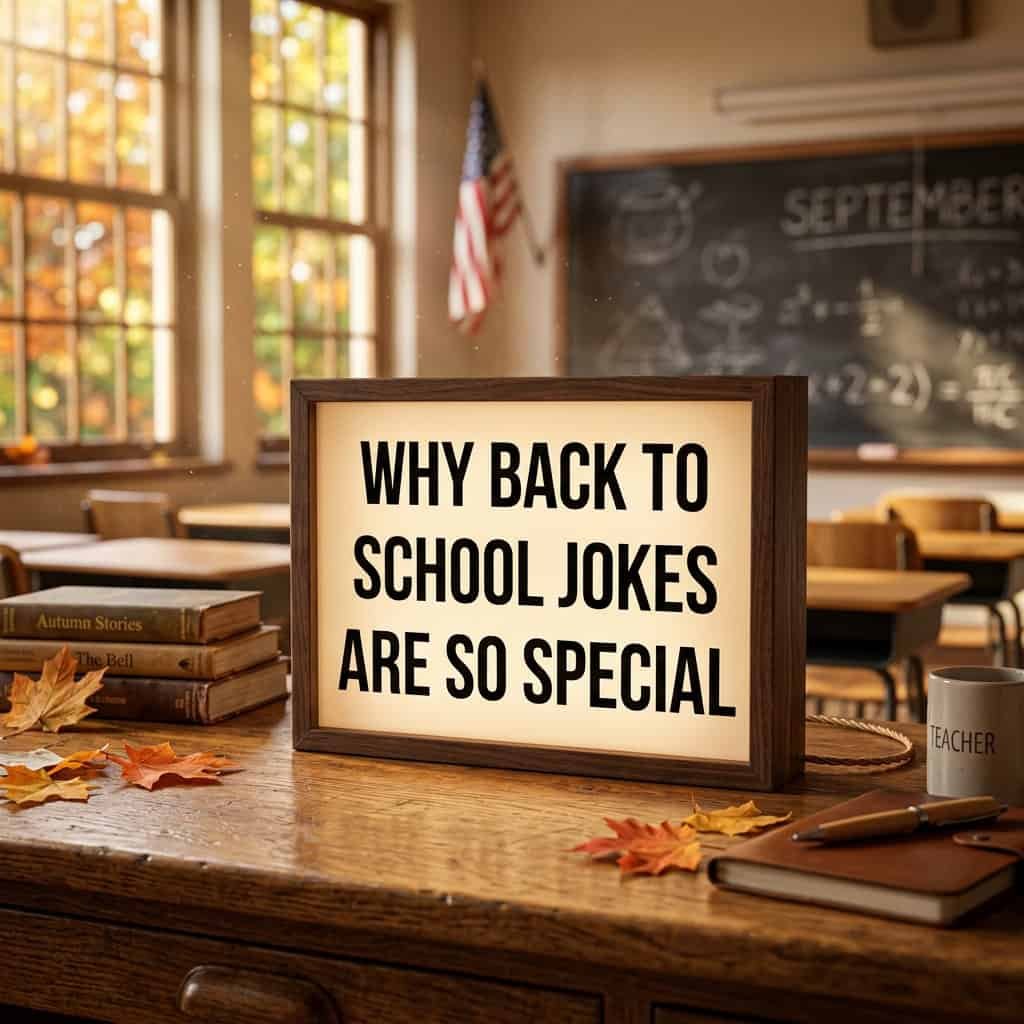 Why Back to School Jokes Are So Special