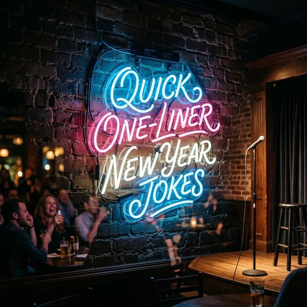 Quick One-Liner New Year Jokes