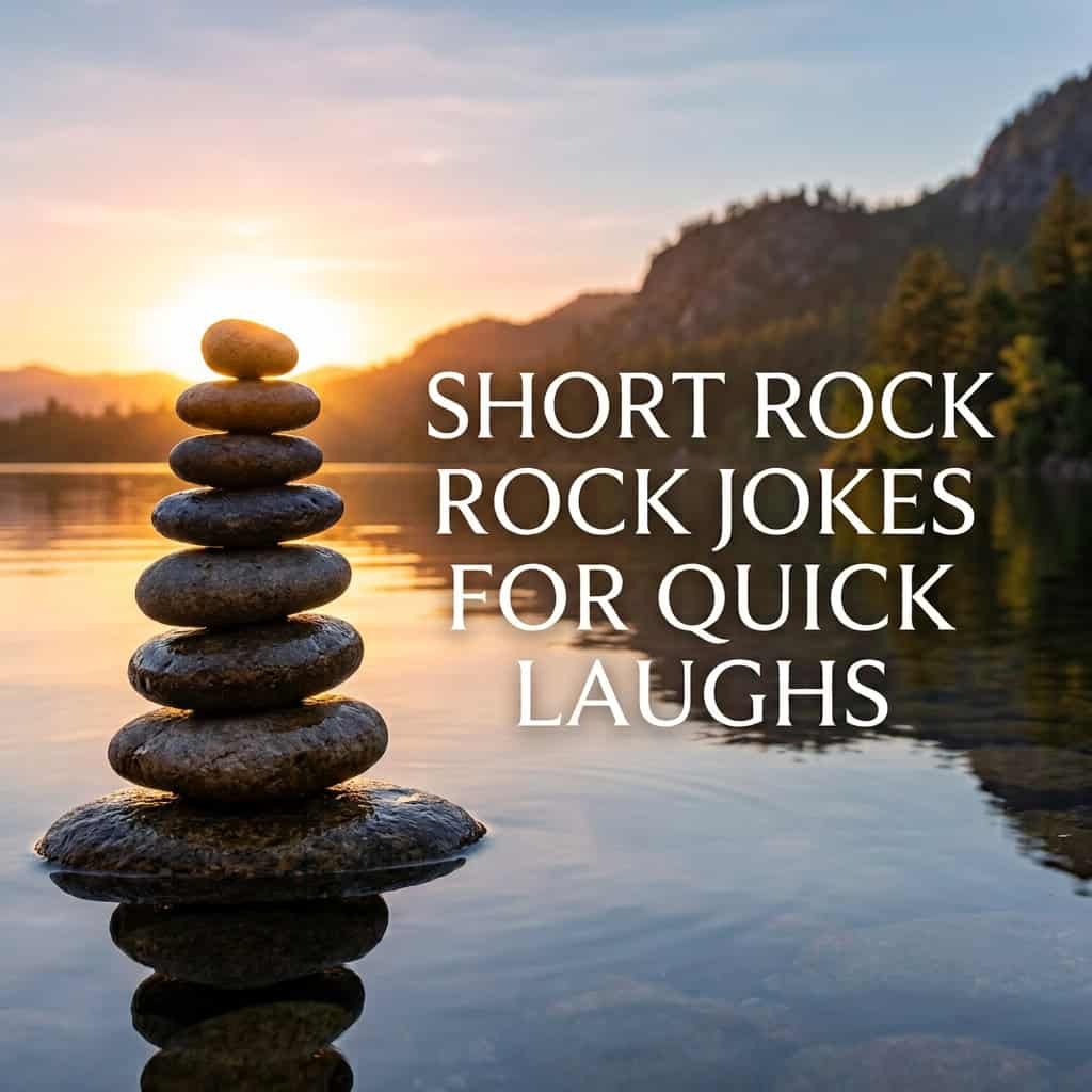 Short Rock Jokes for Quick Laughs
