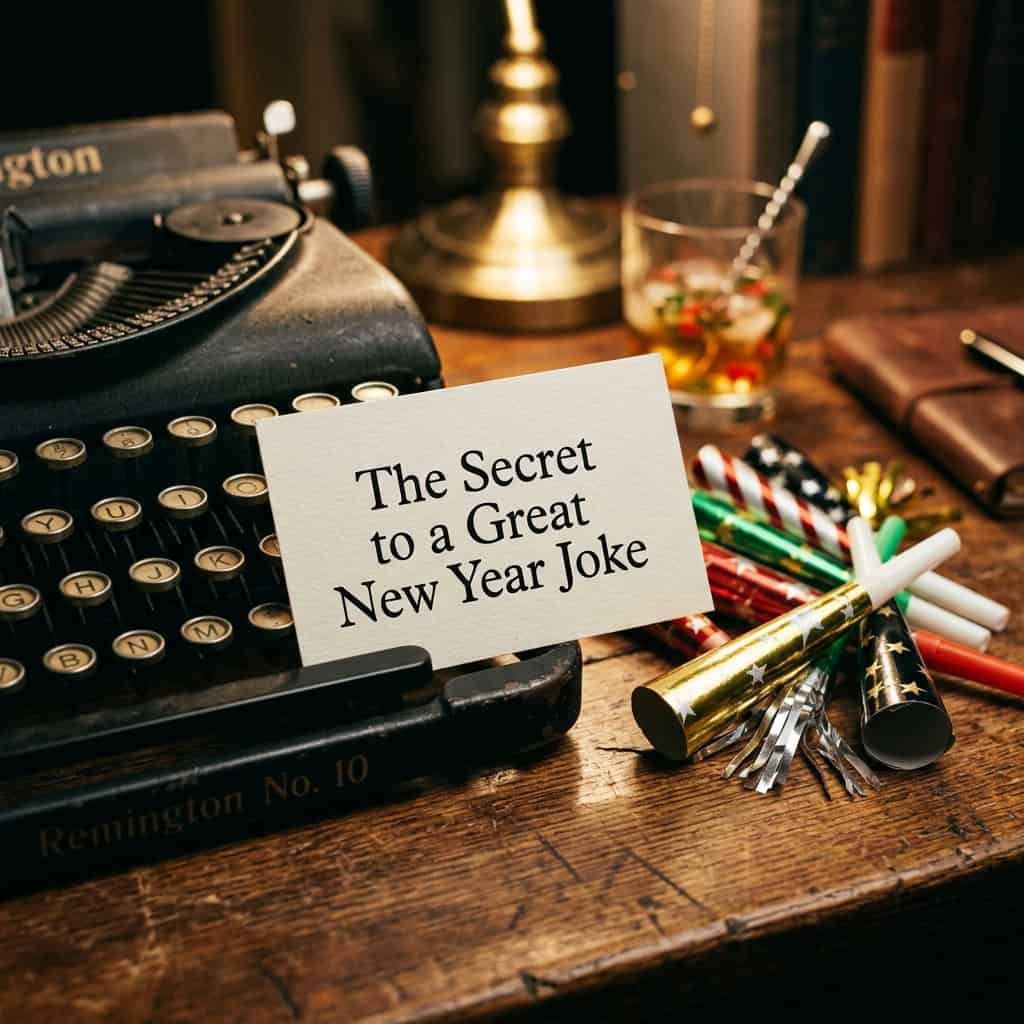 The Secret to a Great New Year Joke