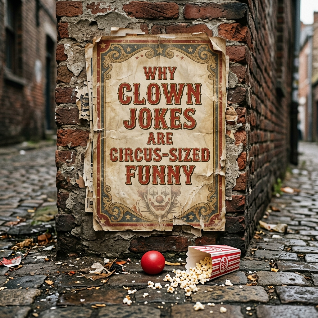 Why Clown Jokes Are Circus-Sized Funny