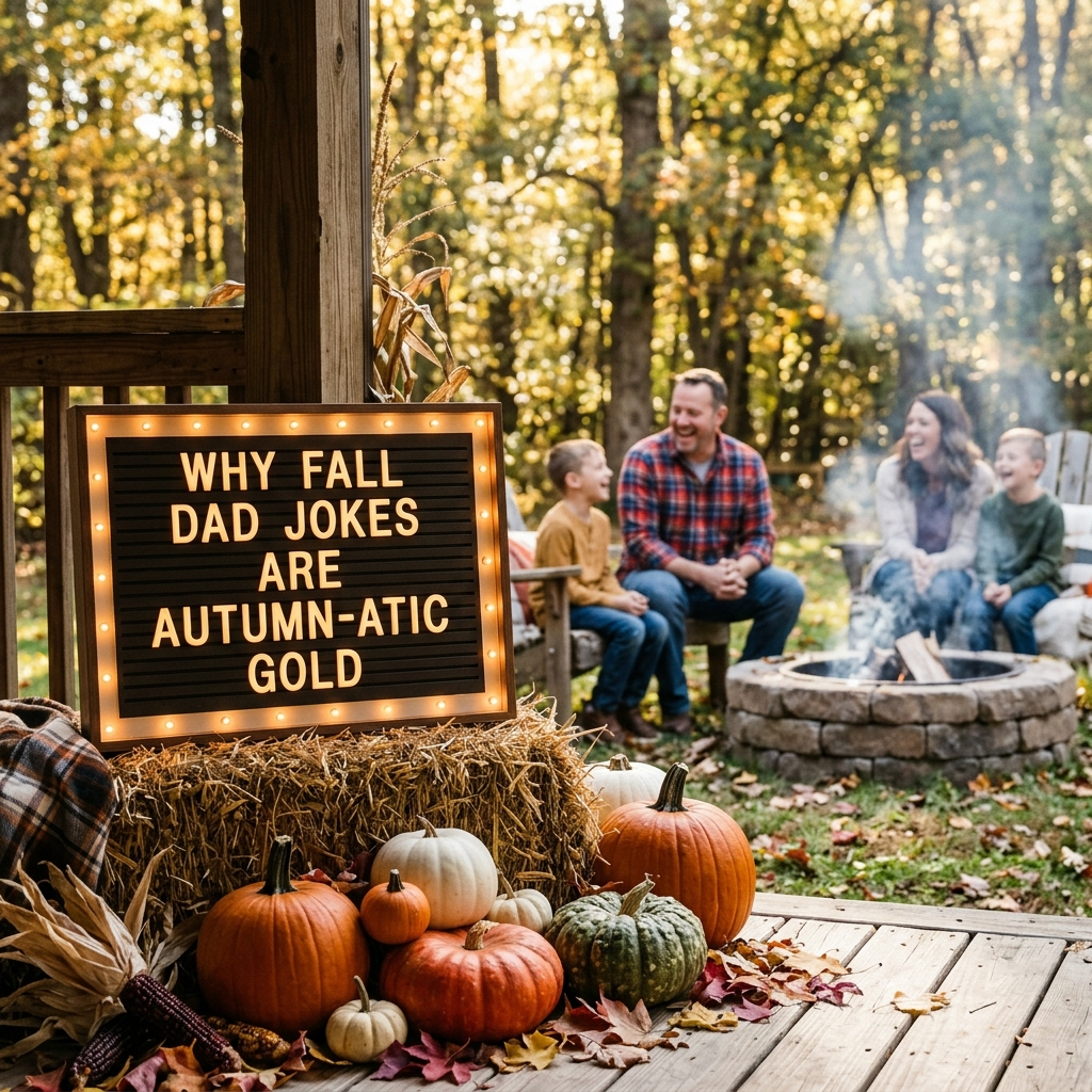 Short Fall Dad Jokes for Quick Laughs