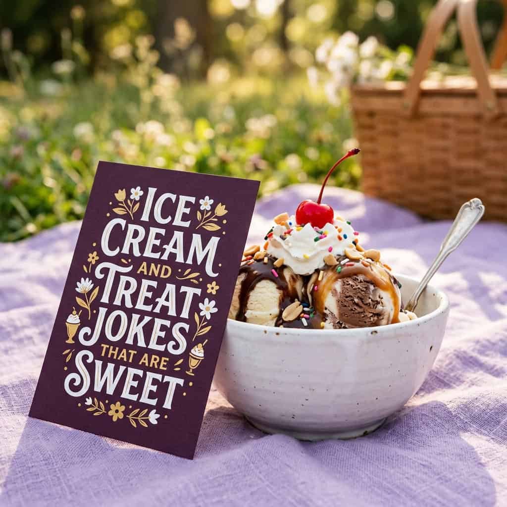 Ice Cream and Treat Jokes That Are Sweet