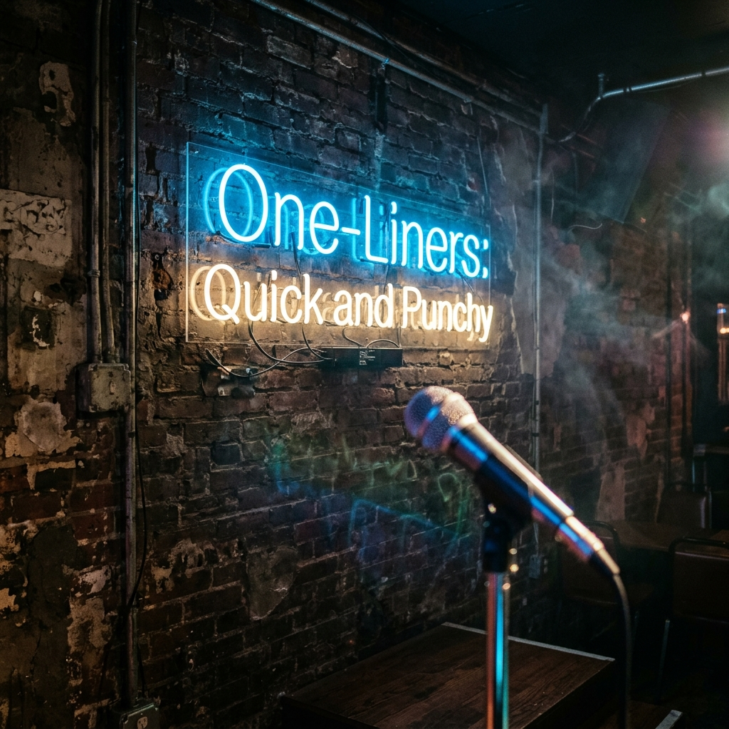 One-Liners: Quick and Punchy