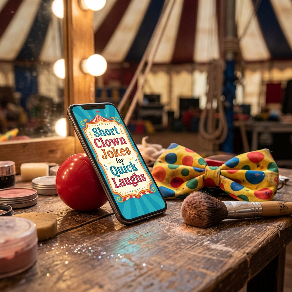 Short Clown Jokes for Quick Laughs